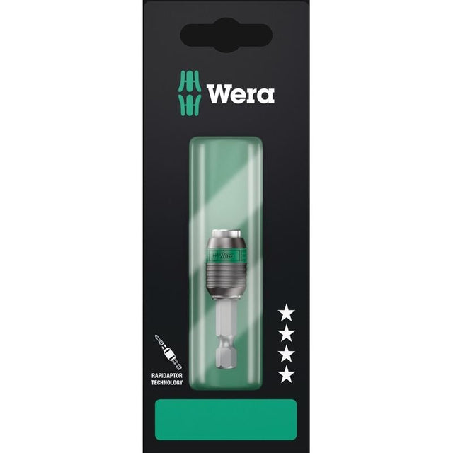 WERA 889/4/1 K SB Rapidaptor Universal Bit Holder, 1/4" x 50 mm - Mississauga Hardware Centre IncWERA TOOLS05073421001