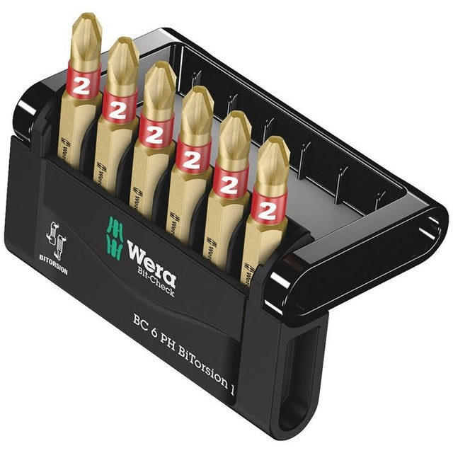 WERA Bit - Check 6 PH BiTorsion 1 - Mississauga Hardware Centre IncWERA TOOLS5056477001