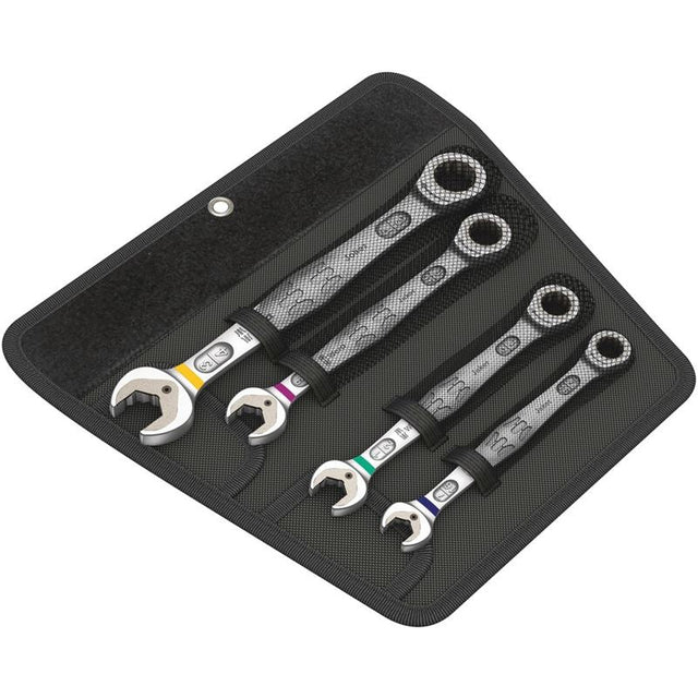 WERA Joker Set of ratcheting combination wrenches, Imperial, 4 pieces - Mississauga Hardware Centre IncWERA TOOLS5073295001