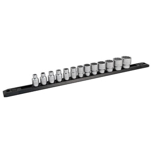 Wiha 33790 3/8 Inch Drive 12 Point Socket Set 1/4 to 7/8" with Ratchet and Extensions 13 - Piece - Mississauga Hardware Centre Inc