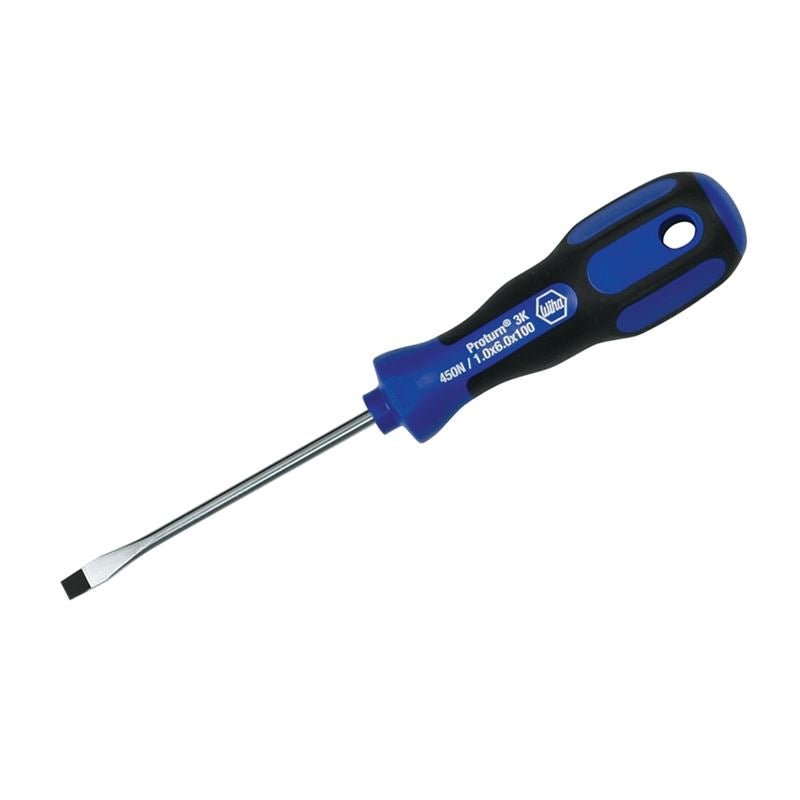 Wiha 3K Ergonomic Slotted Driver 8.0 x 150mm - Mississauga Hardware Centre IncWiha ToolsWIHA-45067