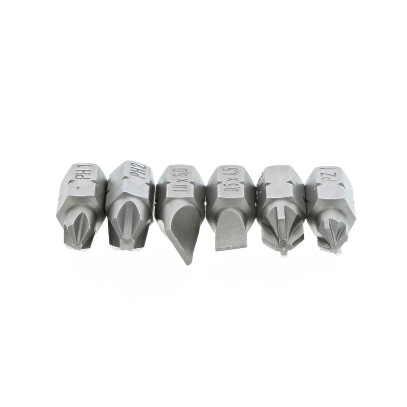Wiha 6 - in - 1 Stubby Bit Holder Slotted Phillips Pozidriv Set - Mississauga Hardware Centre IncWiha ToolsWIHA-38043