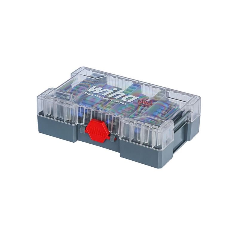 WIHA 70297 TerminatorBlue Universal 1/4 in Hex Shank Impact Bit Set 40pc - Mississauga Hardware Centre Inc