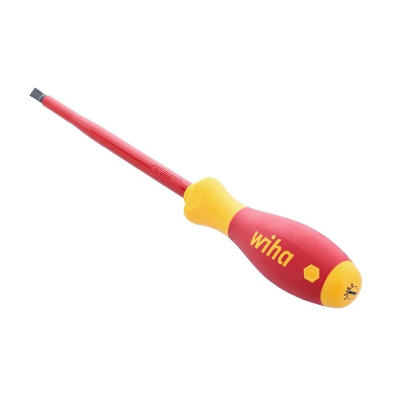 WIHA 92024 Insulated SoftFinish Slotted Screwdriver 6.5 - Mississauga Hardware Centre Inc