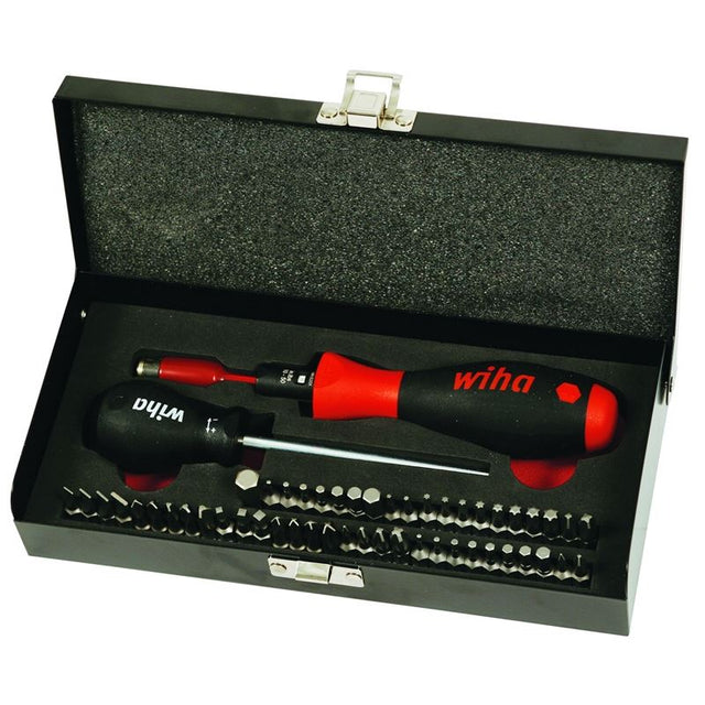 Wiha Adjustable Torque Control 53 Pc. Bit Set - 10 - 50 Inch Pounds - Mississauga Hardware Centre IncWiha ToolsWIHA-28595