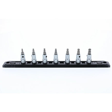 Wiha Ball End Hex Inch Bit Socket 1/4in Square Drive 7 Piece Set - Mississauga Hardware Centre IncWiha ToolsWIHA-71398