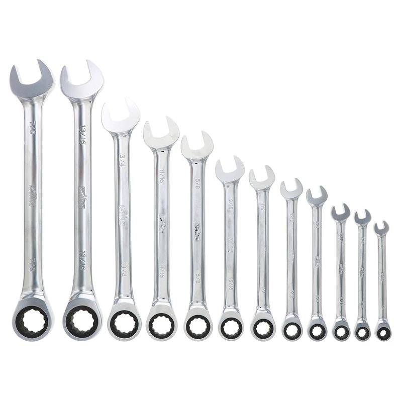 Wiha Combination Inch Ratchet Wrenches 12 Piece Set - Mississauga Hardware Centre IncWiha ToolsWIHA-30394