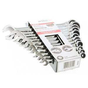 Wiha Combination Inch Ratchet Wrenches 12 Piece Set - Mississauga Hardware Centre IncWiha ToolsWIHA-30394