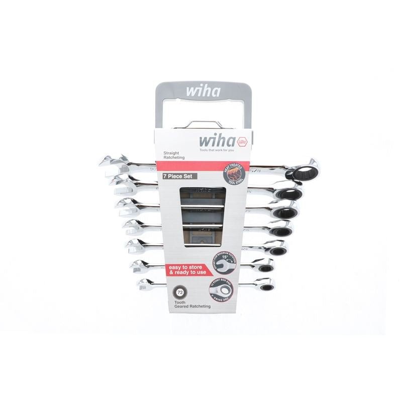Wiha Combination Metric Ratchet Wrenches 7 Piece Set - Mississauga Hardware Centre IncWiha ToolsWIHA-30390