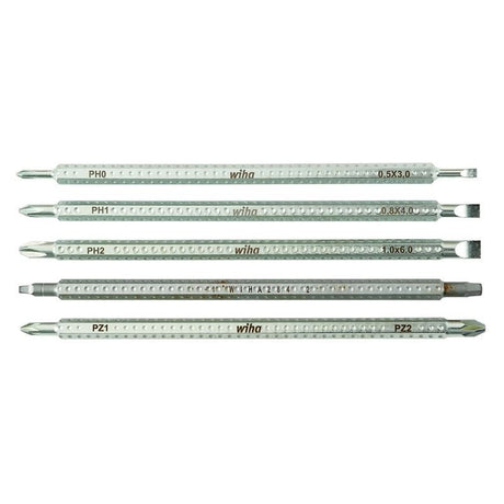 Wiha Drive - Loc VI Slotted Phillips Square PoziDriv 5 Blade Set - Mississauga Hardware Centre IncWiha ToolsWIHA-28483