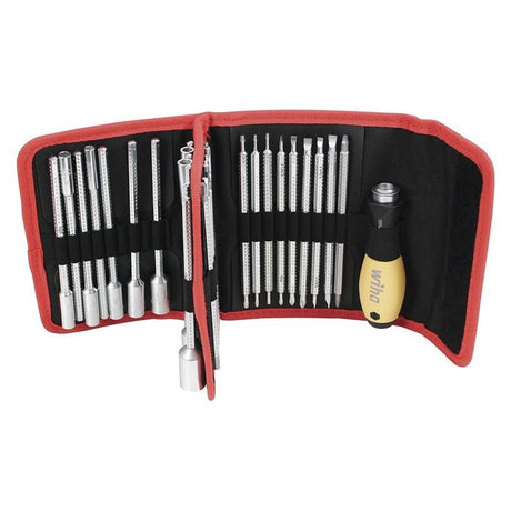 Wiha ESD Safe Drive - Loc VI Interchangeable Blade 32 Piece Set in Folding Wallet - Mississauga Hardware Centre IncWiha ToolsWIHA-28187