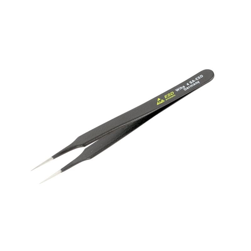 Wiha ESD Safe Tweezers 4 SA - 110mm - Mississauga Hardware Centre IncWiha ToolsWIHA-44508