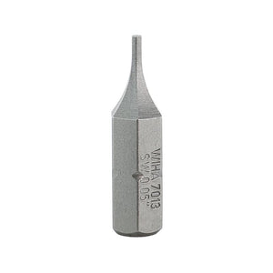 Wiha Hex Inch Insert Bit .050 x 25mm Pack of 10 Bits - Mississauga Hardware Centre IncWiha ToolsWIHA-71329