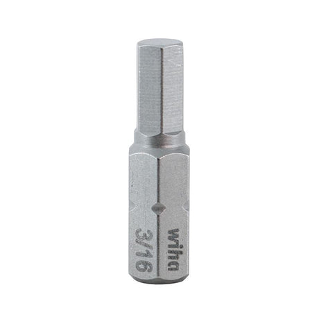 Wiha Hex Inch Insert Bit 3/16 x 25mm Pack of 10 Bits - Mississauga Hardware Centre IncWiha ToolsWIHA-71345