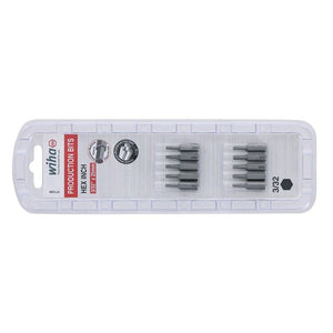 Wiha Hex Inch Insert Bit 3/32 x 25mm Pack of 10 Bits - Mississauga Hardware Centre IncWiha ToolsWIHA-71330