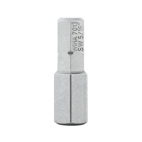 Wiha Hex Inch Insert Bit 5/16 x 25mm Pack of 10 Bits - Mississauga Hardware Centre IncWiha ToolsWIHA-71353