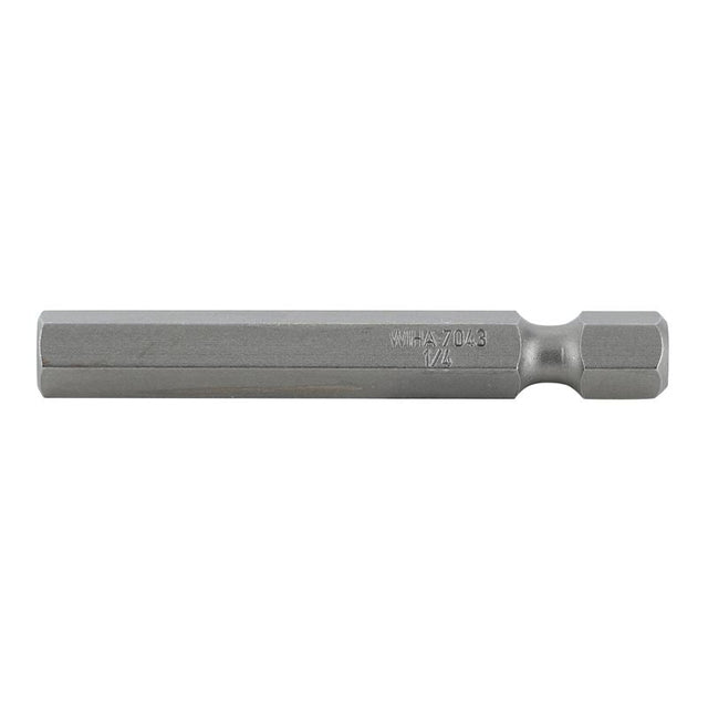 Wiha Hex Inch Power Bit 1/4 x 50mm Pack of 10 Bits - Mississauga Hardware Centre IncWiha ToolsWIHA-74318
