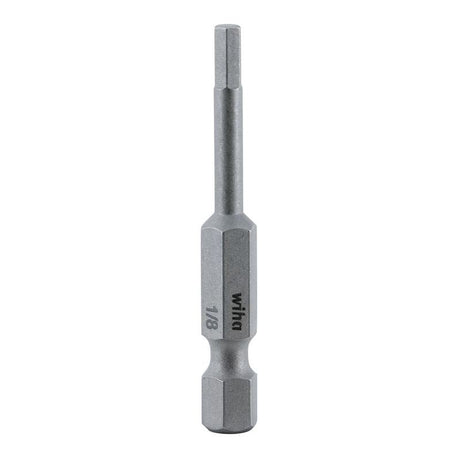 Wiha Hex Inch Power Bit 1/8 x 50mm Pack of 10 Bits - Mississauga Hardware Centre IncWiha ToolsWIHA-74313