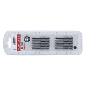 Wiha Hex Inch Power Bit 5/32 x 50mm Pack of 10 Bits - Mississauga Hardware Centre IncWiha ToolsWIHA-74315