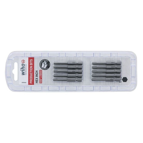Wiha Hex Inch Power Bit 5/32 x 50mm Pack of 10 Bits - Mississauga Hardware Centre IncWiha ToolsWIHA-74315