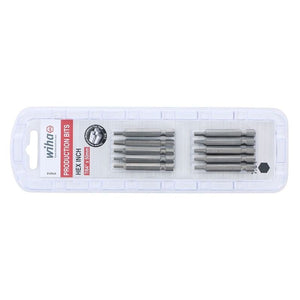 Wiha Hex Inch Power Bit 7/64 x 50mm Pack of 10 Bits - Mississauga Hardware Centre IncWiha ToolsWIHA-74312