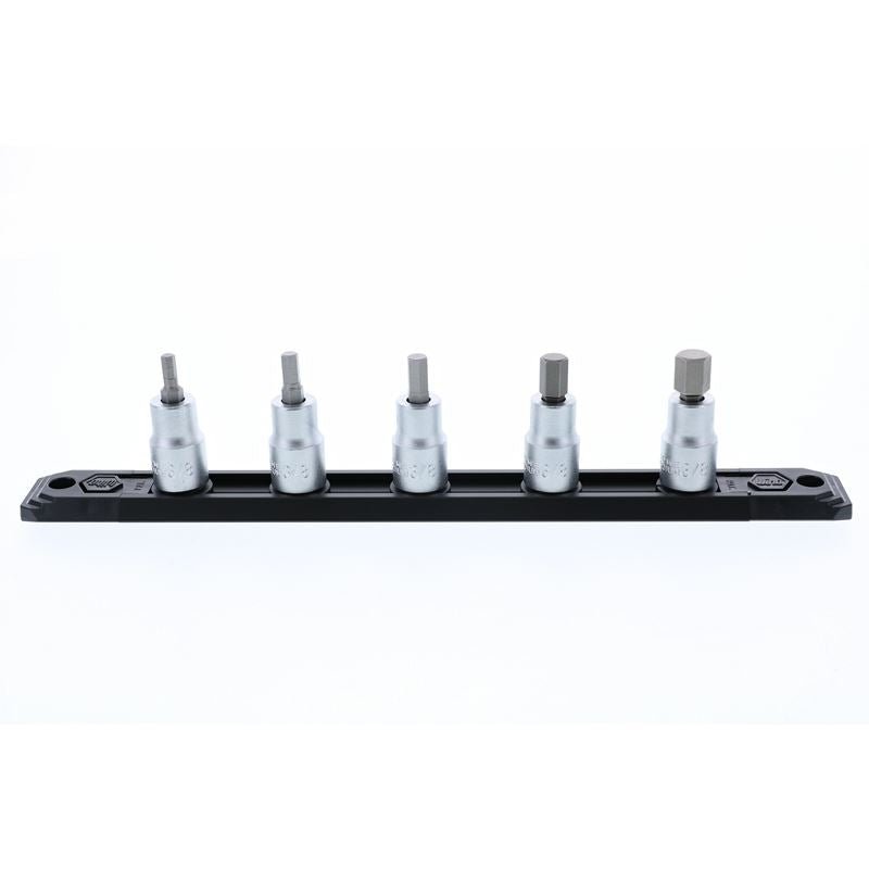 Wiha Hex Metric Bit Socket 3/8in Square Drive 5 Piece Set - Mississauga Hardware Centre IncWiha ToolsWIHA-71394