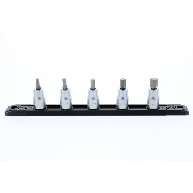Wiha Hex Metric Bit Socket 3/8in Square Drive 5 Piece Set - Mississauga Hardware Centre IncWiha ToolsWIHA-71394