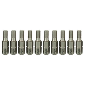 Wiha Hex Metric Insert Bit 4.0 x 25mm Pack of 10 Bits - Mississauga Hardware Centre IncWiha ToolsWIHA-71312