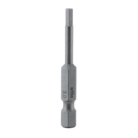 Wiha Hex Metric Power Bit 3.0 x 50mm Pack of 10 Bits - Mississauga Hardware Centre IncWiha ToolsWIHA-74330