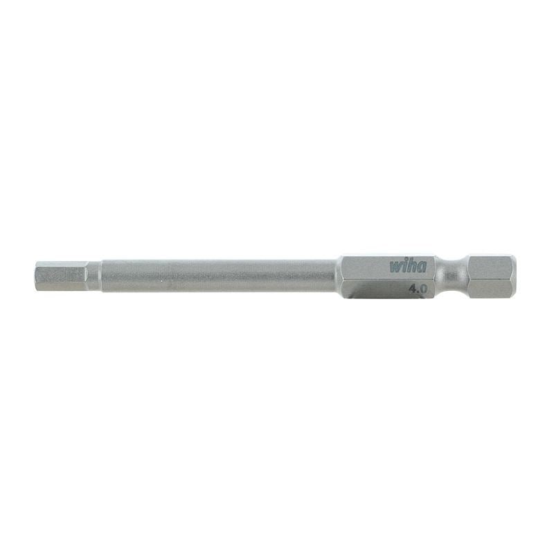 Wiha Hex Metric Power Bit 4.0 x 70mm Pack of 10 Bits - Mississauga Hardware Centre IncWiha ToolsWIHA-74354