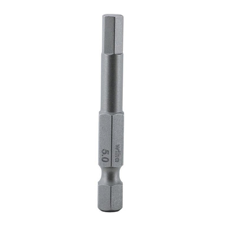 Wiha Hex Metric Power Bit 5.0 x 50mm Pack of 10 Bits - Mississauga Hardware Centre IncWiha ToolsWIHA-74350