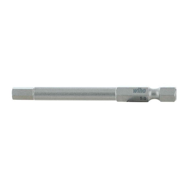 Wiha Hex Metric Power Bit 5.0 x 70mm Pack of 10 Bits - Mississauga Hardware Centre IncWiha ToolsWIHA-74355