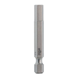 Wiha Hex Metric Power Bit 6.0 x 50mm Pack of 10 Bits - Mississauga Hardware Centre IncWiha ToolsWIHA-74360