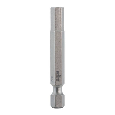Wiha Hex Metric Power Bit 6.0 x 50mm Pack of 10 Bits - Mississauga Hardware Centre IncWiha ToolsWIHA-74360