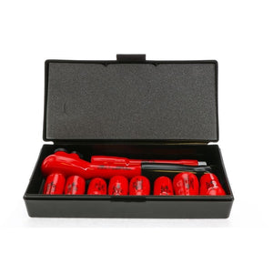 Wiha Insulated 3/8in Drive Socket 10 Piece Inch Set - Mississauga Hardware Centre IncWiha ToolsWIHA-31493