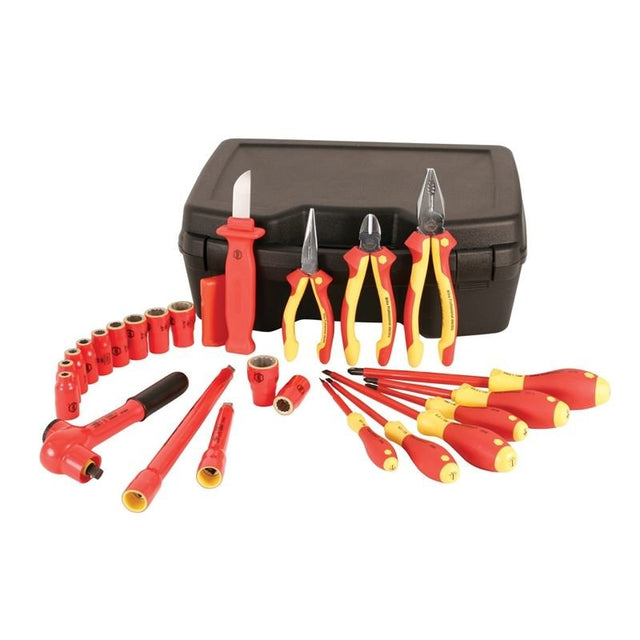 Wiha Insulated 3/8in Drive Socket 24 Piece Inch Set - Mississauga Hardware Centre IncWiha ToolsWIHA-31495