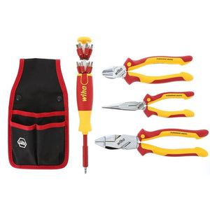 Wiha Insulated Chrome Finish Pliers Cutters and Pop - Up Set - Mississauga Hardware Centre IncWiha ToolsWIHA-32886