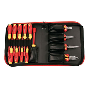 Wiha Insulated Pliers/Cutters/Slotted/Phillips/Inch Nut Drivers 14 Piece Set - Mississauga Hardware Centre IncWiha ToolsWIHA-32192