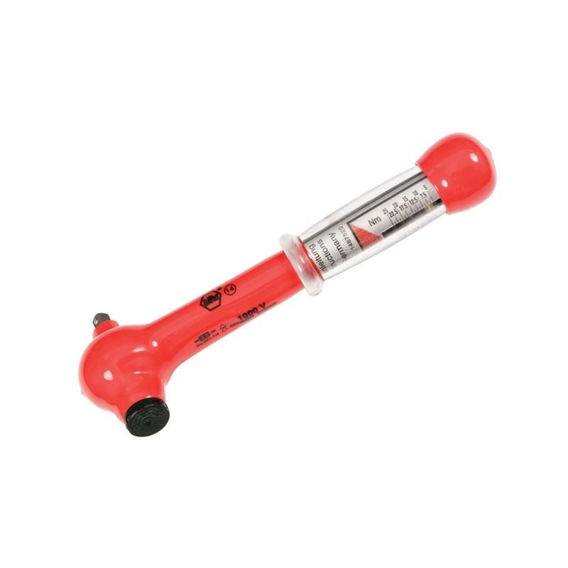Wiha Insulated Ratcheting Torque Wrench 1/4in - Mississauga Hardware Centre IncWiha ToolsWIHA-30114