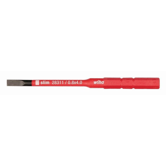 Wiha Insulated SlimLine Slotted Blade 4.0mm - Mississauga Hardware Centre IncWiha ToolsWIHA-28309