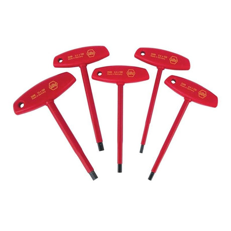 Wiha Insulated T - Handle Hex Metric 5 Piece Set - Mississauga Hardware Centre IncWiha ToolsWIHA-33478