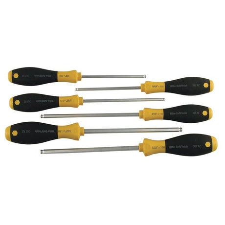 Wiha MagicRing Ball End Inch Screwdriver 6 Piece Set - Mississauga Hardware Centre IncWiha ToolsWIHA-36794
