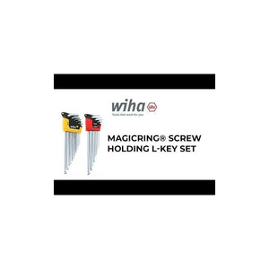 Wiha MagicRing Screw Holding Ball Hex Inch and Metric L - Key Set in ErgoStar holder - Mississauga Hardware Centre IncWiha ToolsWIHA-66992