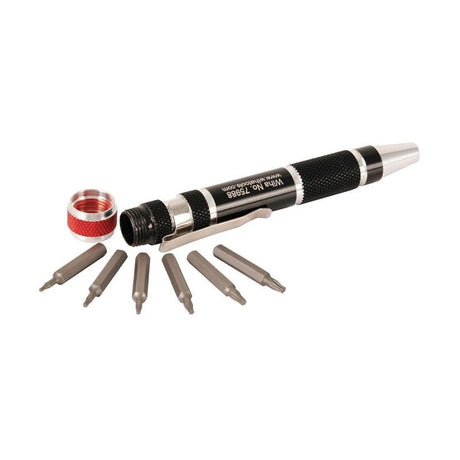 Wiha Micro Bit Handle Storage Torx Pocket Clip 7 Piece Set - Mississauga Hardware Centre IncWiha ToolsWIHA-75985