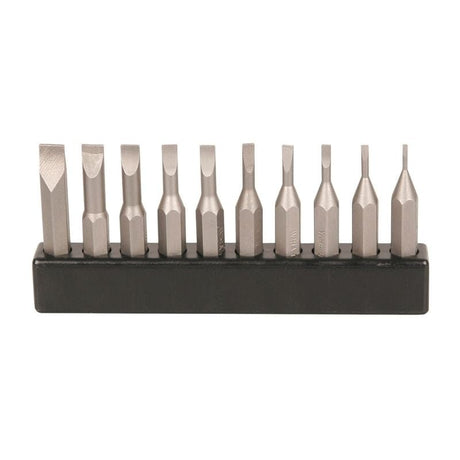 Wiha Micro Bit Slotted 10 Pack - Mississauga Hardware Centre IncWiha ToolsWIHA-75984