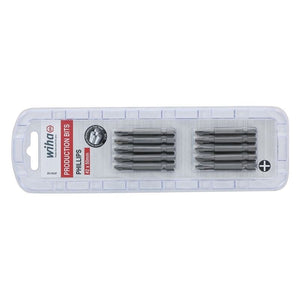 Wiha Phillips Power Bit 2 x 50mm Pack of 10 Bits - Mississauga Hardware Centre IncWiha ToolsWIHA-74112