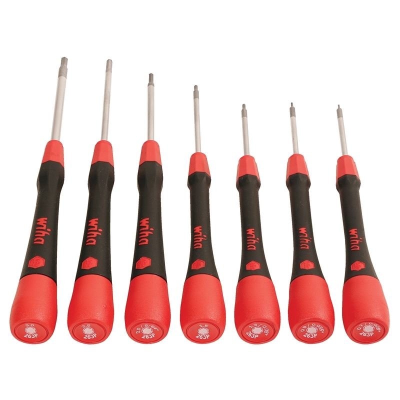 Wiha PicoFinish Precision Hex Inch Driver 8 Piece Set in Canvas Pouch - Mississauga Hardware Centre IncWiha ToolsWIHA-26392