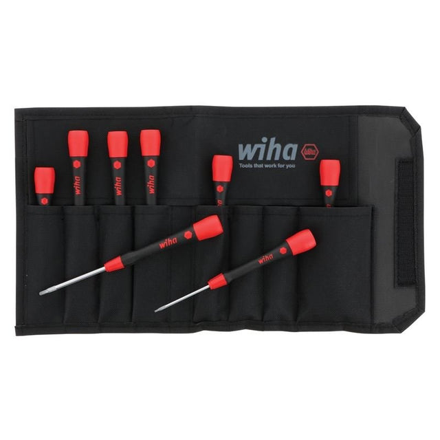 Wiha PicoFinish Precision Hex Inch Driver 8 Piece Set in Canvas Pouch - Mississauga Hardware Centre IncWiha ToolsWIHA-26392