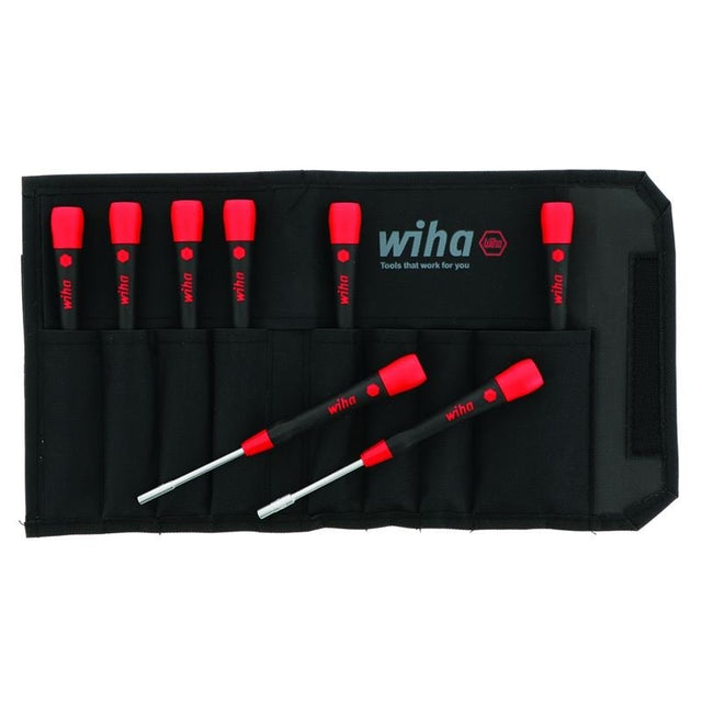 Wiha PicoFinish Precision Inch Nut Driver 8 Piece Set in Canvas Pouch - Mississauga Hardware Centre IncWiha ToolsWIHA-26593