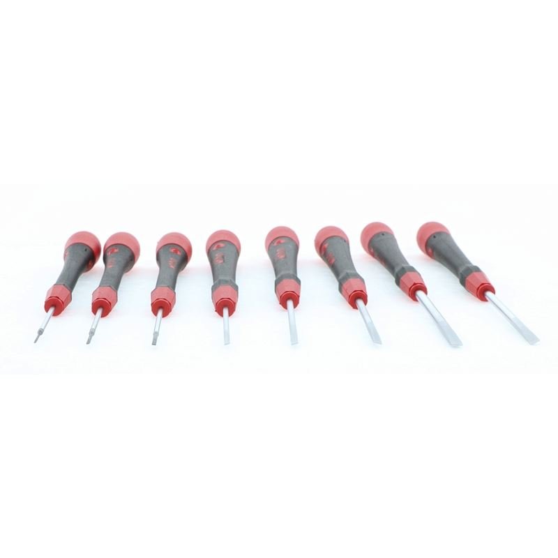 Wiha PicoFinish Precision Slotted Screwdrivers 8 Piece Set in Canvas Pouch - Mississauga Hardware Centre IncWiha ToolsWIHA-26093